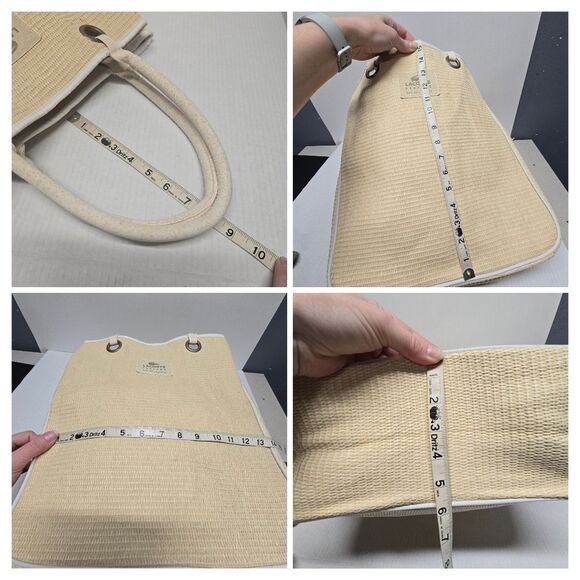 Lacoste beach summer tote bag NWOT - Picture 8 of 8